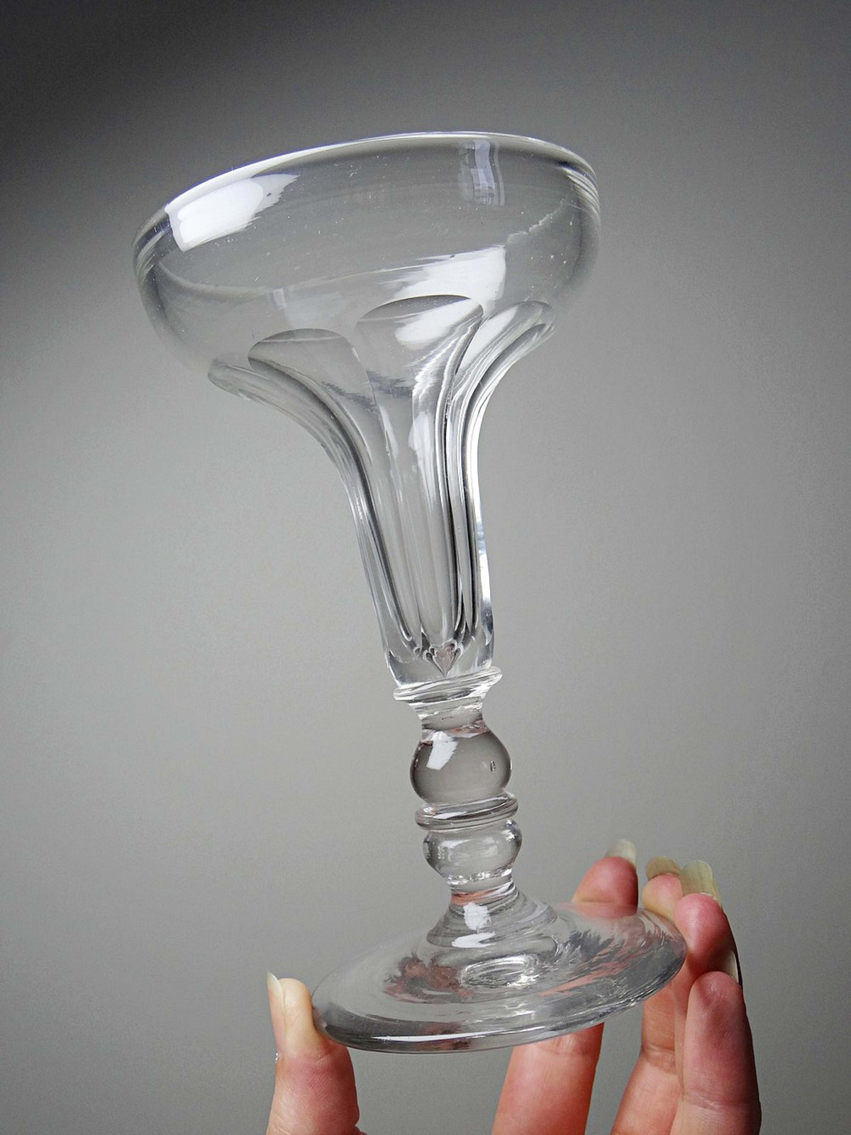Vintage Champagnerkelch, Baccarat zugeschrieben, Napoleon III