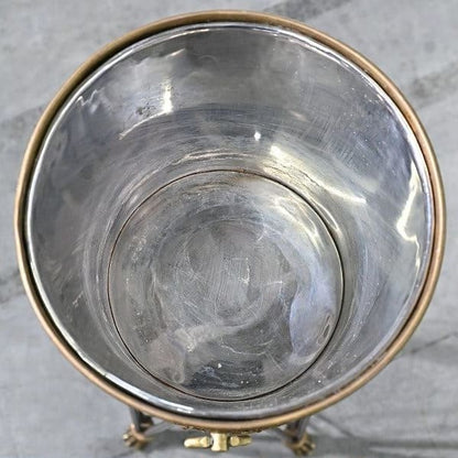 Vintage Champagnerkühler von Maitland-Smith mit Löwendekor