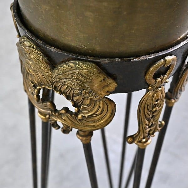 Vintage Champagnerkühler von Maitland-Smith mit Löwendekor