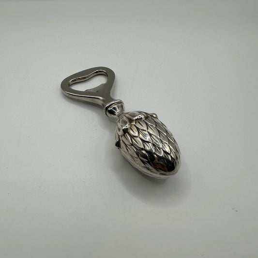 Vintage Flaschenöffner Artischocke 925er Silber massiv gearbeitet