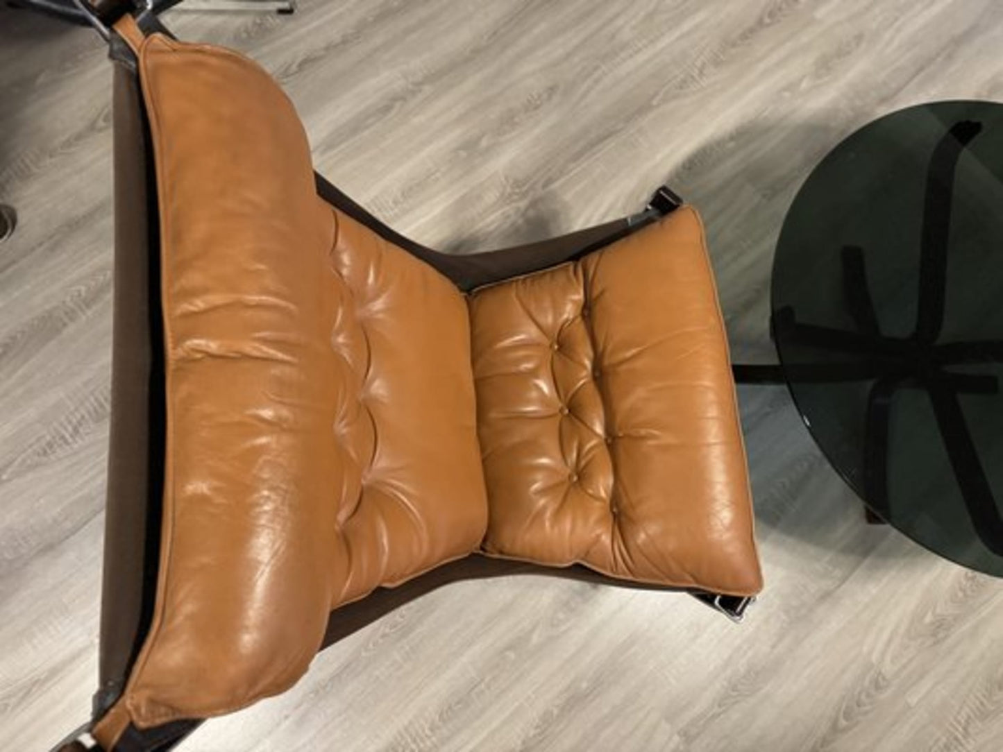 Vintage Set von 2 Falcon Sessel von Sigurd Ressell für Vatne Møbler, cognacbraun