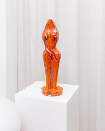 XL Keramikstatue von Hugo für Ott - 42cm - Mid-Century Design