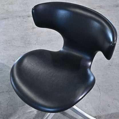 Vintage Stuhl Kabuto Chair von Isamu Kenmochi für Tendo auf Rollen