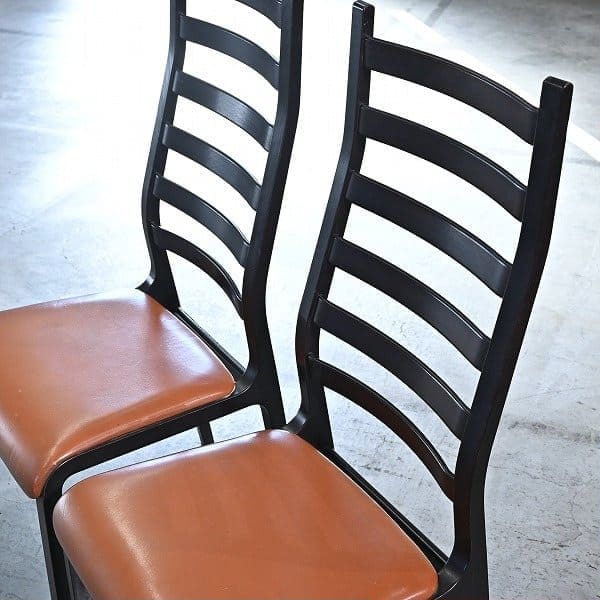 Vintage Stuhl Ladder Back von Mitsumasa Sugazawa für Tendo Set von 2