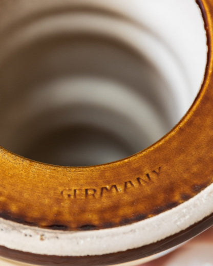 Vintage XXL Keramik-Stehlampe mit Lampenschirm - 1960er