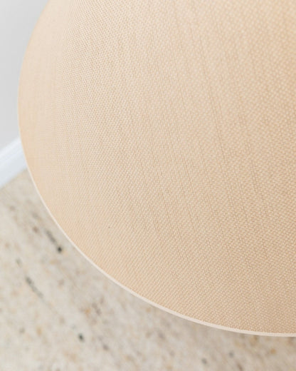 Vintage XXL Keramik-Stehlampe mit Lampenschirm - 1960er