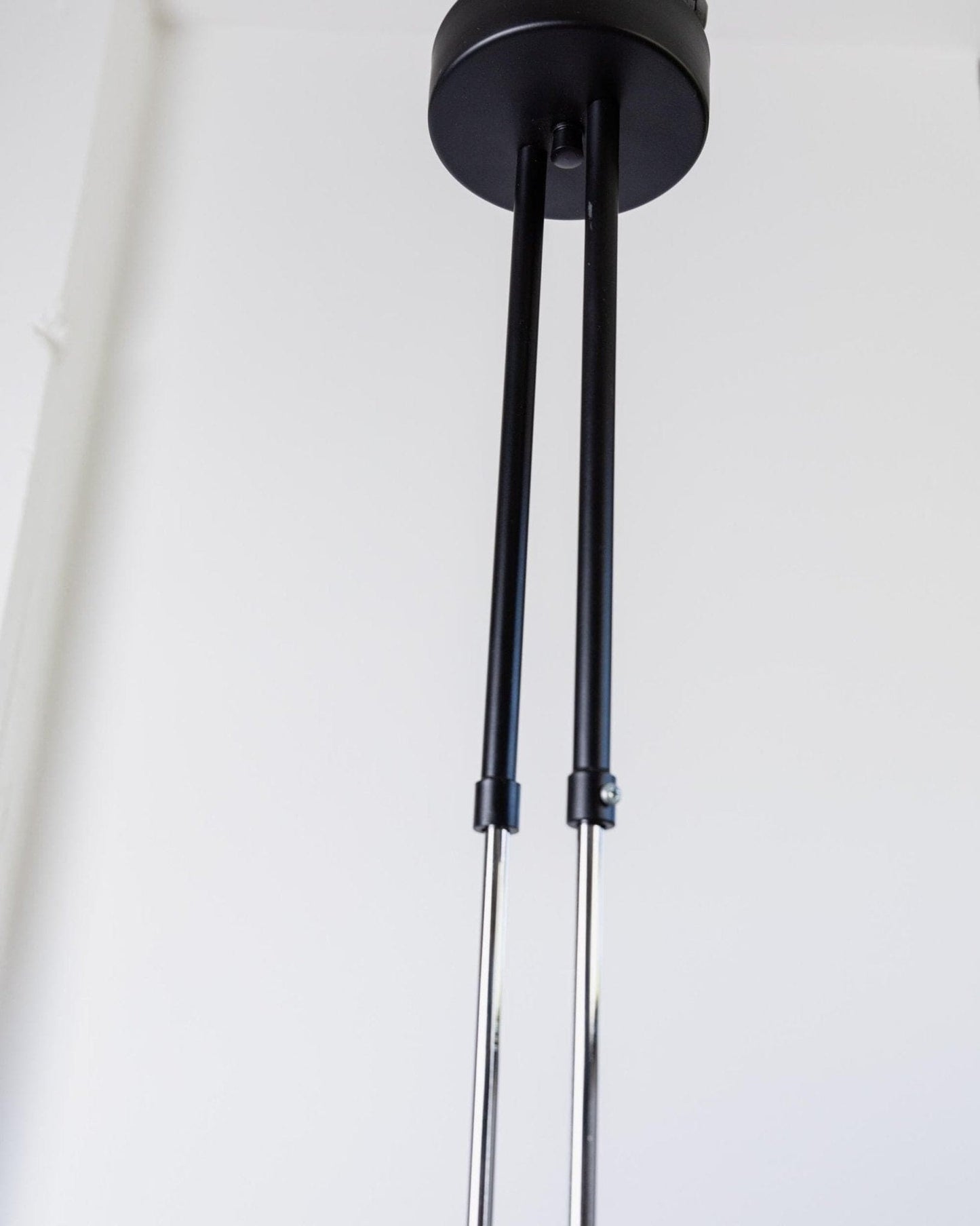 Lustre vintage en verre de Murano bleu rouge de style Memphis des années 1980