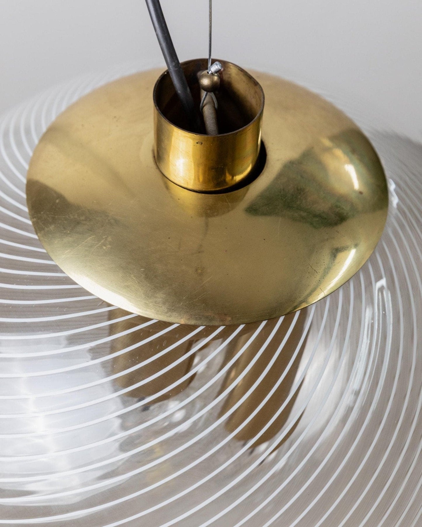 Vintage Murano Glas Globuslampe von Italien 1960er