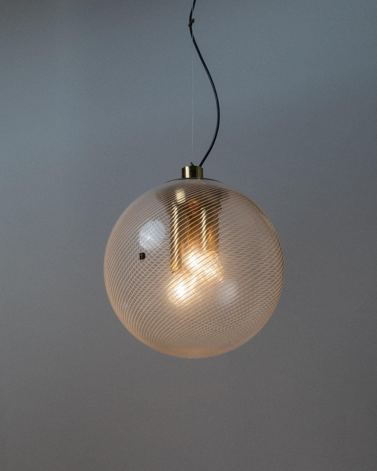 Vintage Murano Glas Globuslampe von Italien 1960er