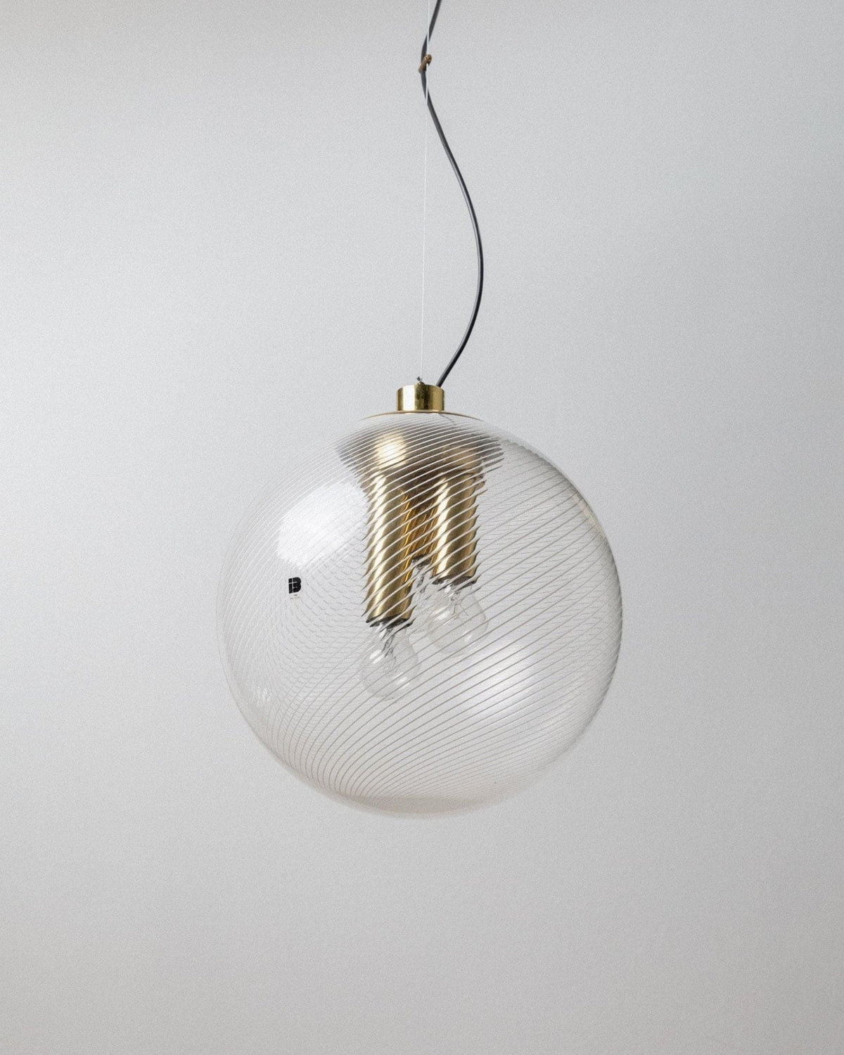 Vintage Murano Glas Globuslampe von Italien 1960er