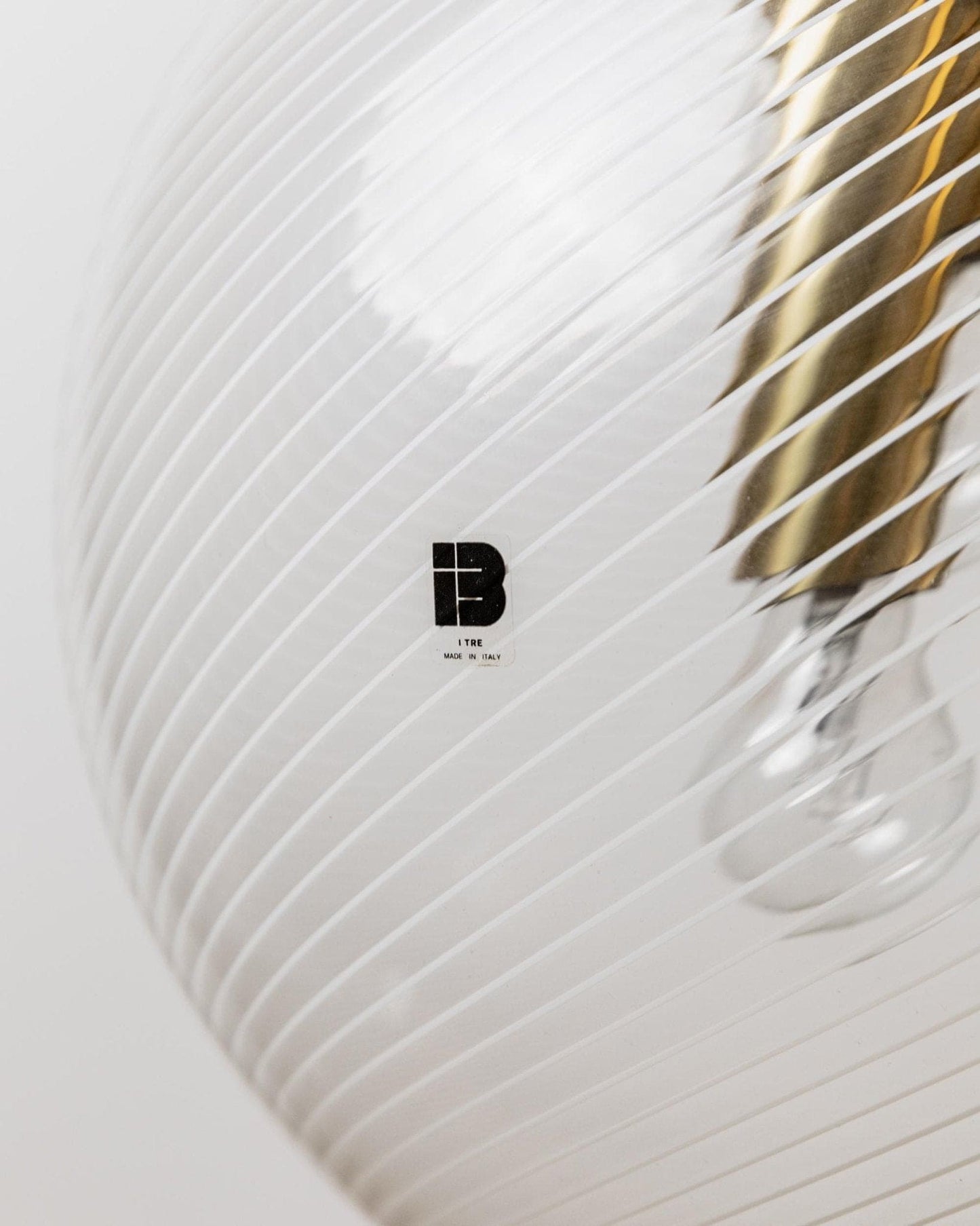 Vintage Murano Glas Globuslampe von Italien 1960er