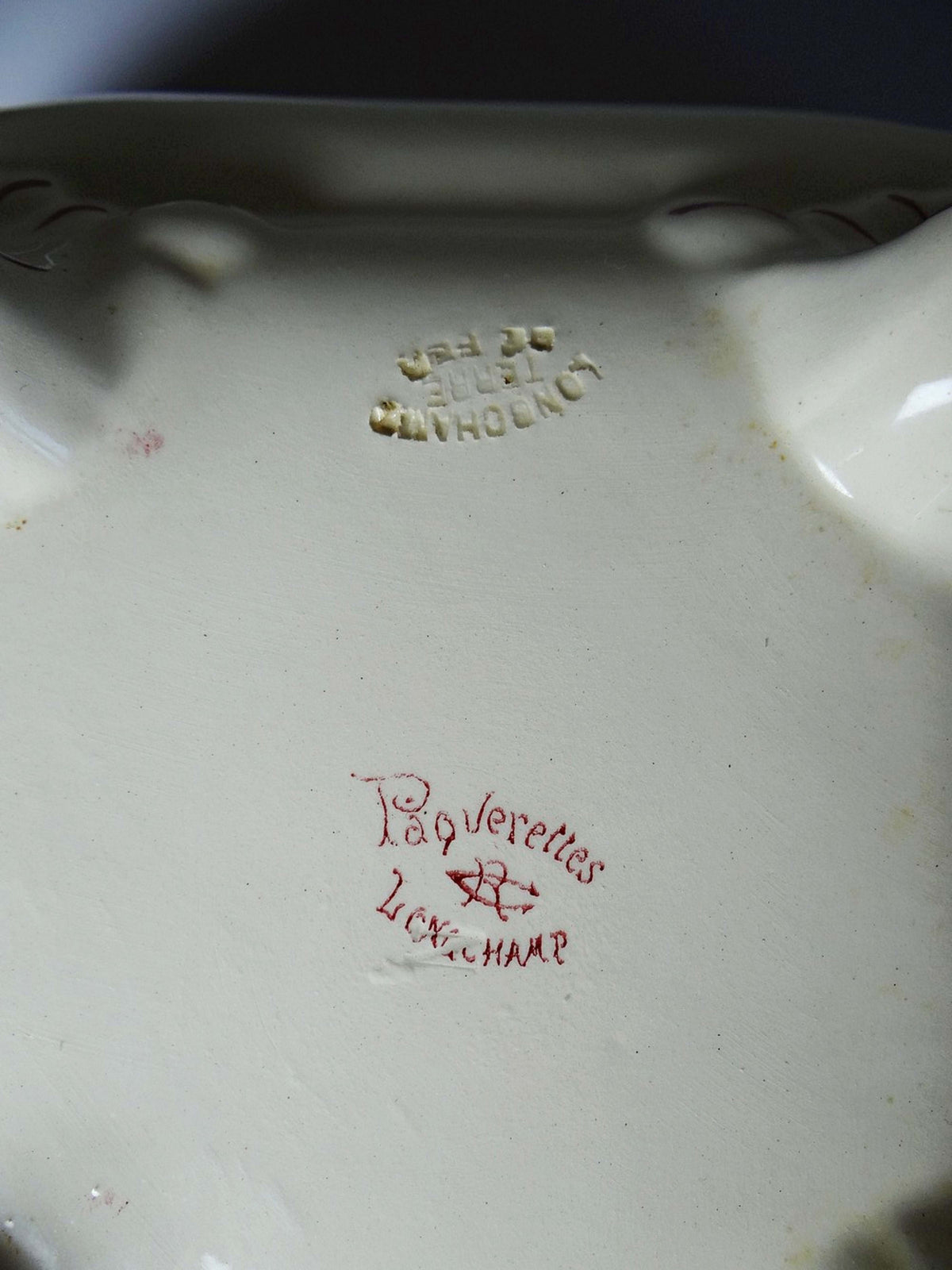 Vintage Terrine "Pâquerettes" von Longchamp, Art Nouveau