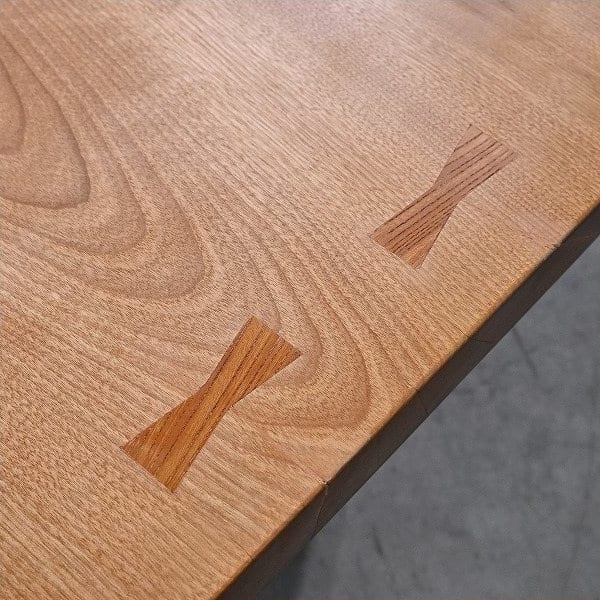 Vintage Couchtisch aus einer Platte aus Keyaki und Walnuss, einzigartig, gebraucht