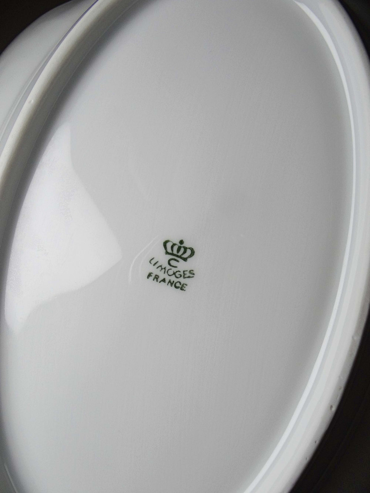 Vintage Platte Chastagner Limoges, Rocaille-Stil