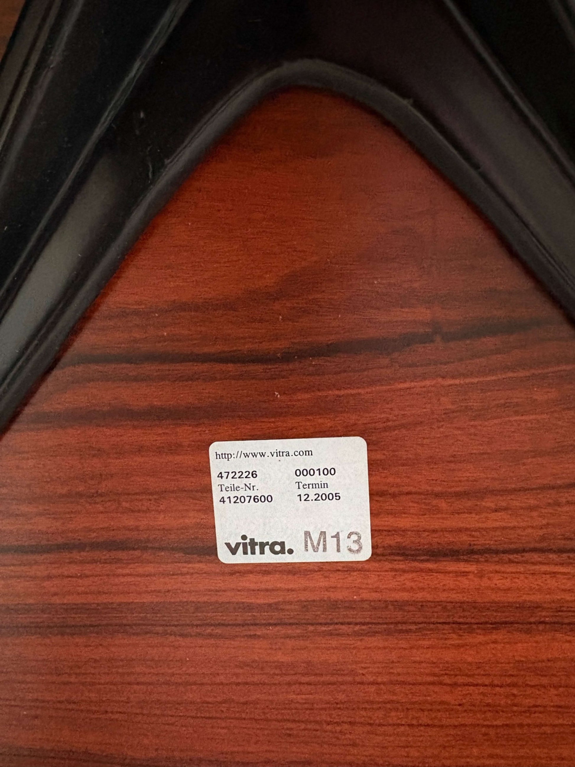 Lounge Chair mit Ottoman von Charles und Ray Eames für Vitra Schwarz Set von 2