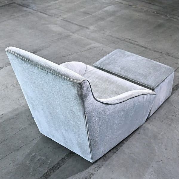 Vintage Sessel DODA von Pietro Ferruccio Laviani für Molteni&C mit Hocker