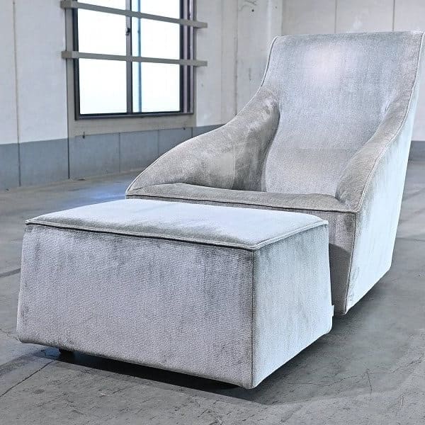 Vintage Sessel DODA von Pietro Ferruccio Laviani für Molteni&C mit Hocker