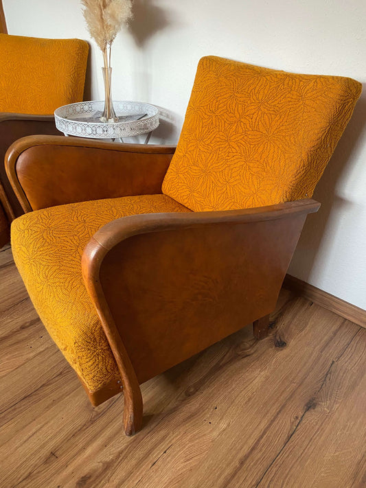 Vintage Cocktailsessel Mid-Century 1950er Restaurationsbedarf