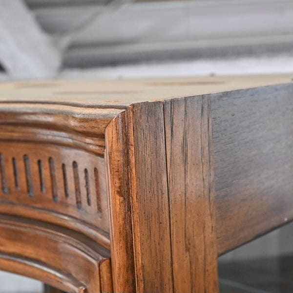 Vintage Vitrine Grand Villa von Drexel Heritage mit Glaseinlegeböden und Beleuchtung