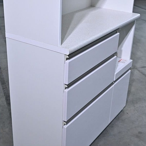 Vintage Küchenschrank Alumina2 von Nitori mit Schiebetür und Steckdose