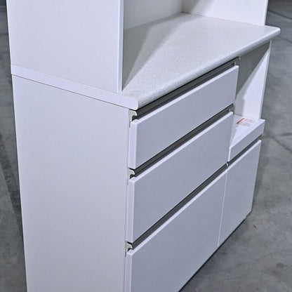 Vintage Küchenschrank Alumina2 von Nitori mit Schiebetür und Steckdose