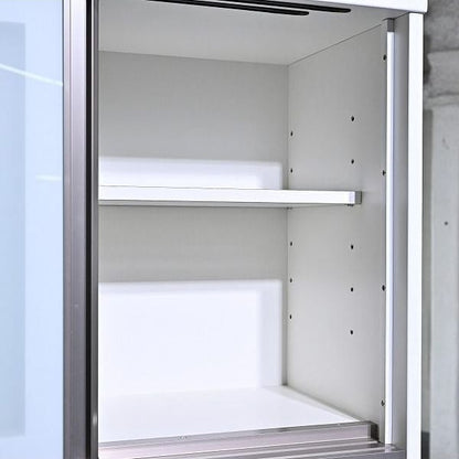 Vintage Küchenschrank Alumina2 von Nitori mit Schiebetür und Steckdose