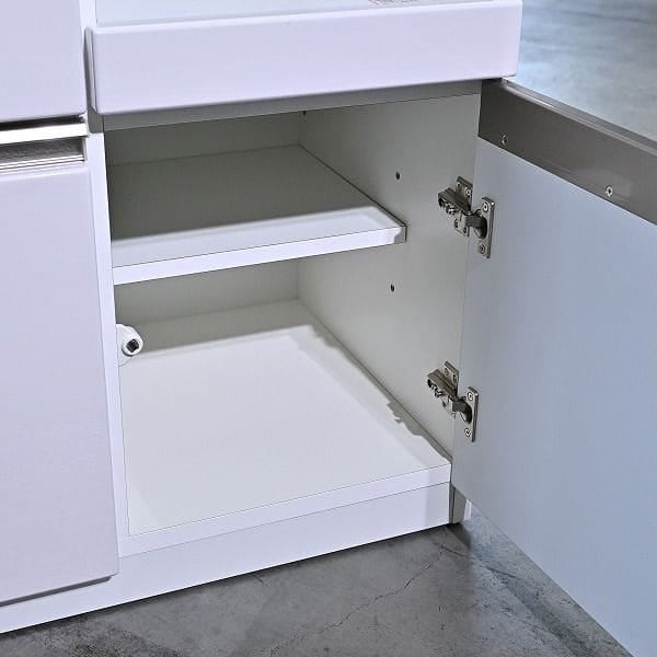 Vintage Küchenschrank Alumina2 von Nitori mit Schiebetür und Steckdose