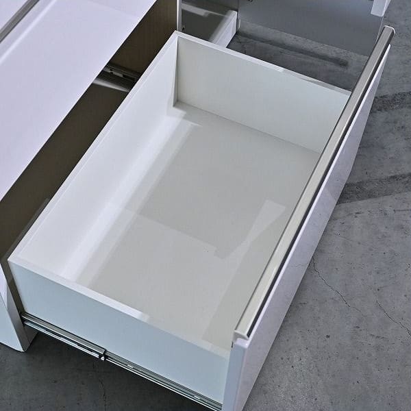 Vintage Küchenschrank Alumina2 von Nitori mit Schiebetür und Steckdose