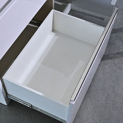 Vintage Küchenschrank Alumina2 von Nitori mit Schiebetür und Steckdose