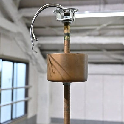 Vintage Kronleuchter 12-flammig von Gino Paroldo für Fontana Arte