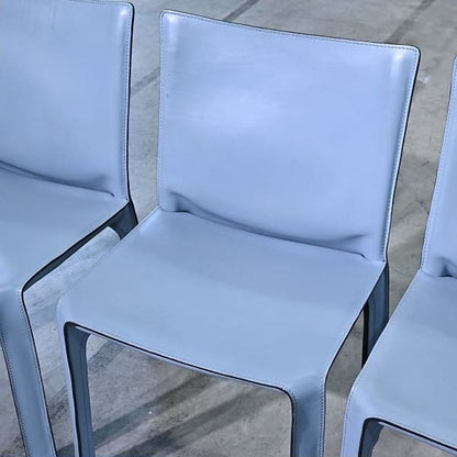 Vintage Stuhl 412 CAB von Mario Bellini für Cassina Set von 4
