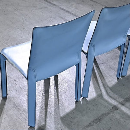 Vintage Stuhl 412 CAB von Mario Bellini für Cassina Set von 4