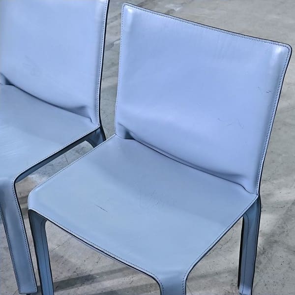 Vintage Stuhl 412 CAB von Mario Bellini für Cassina Set von 4