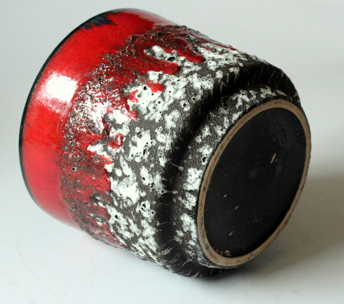 Vintage Fat Lava Keramik Blumentopf