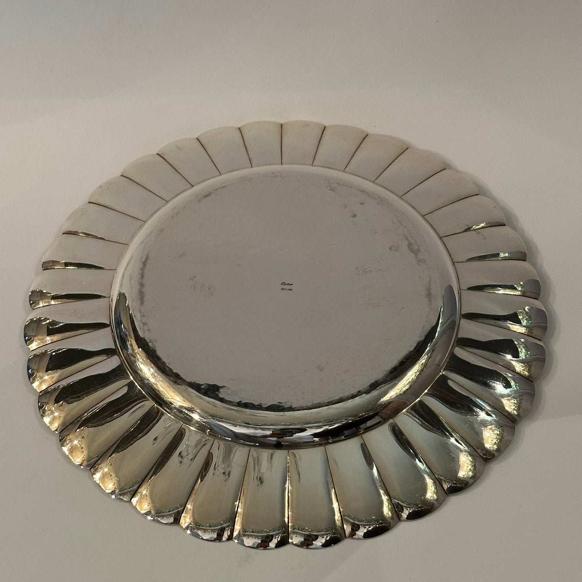 Vintage Teller Sterling Silber von Cartier