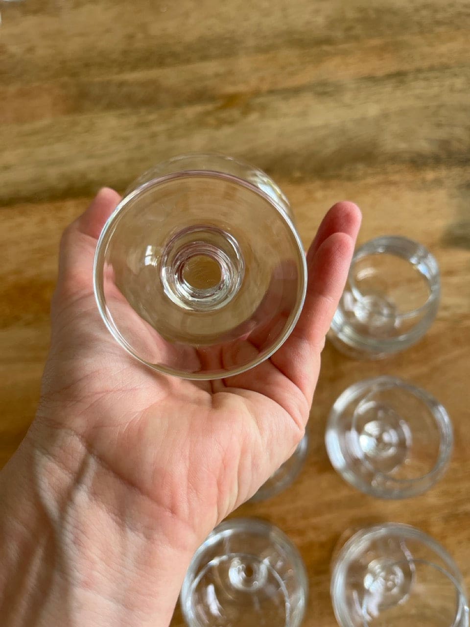 Vintage Cognacgläser, Set aus 6 Stück