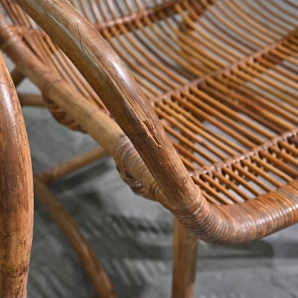 Vintage Stuhl Set von 2 von Shichiro Yamakawa für Yamakawa Rattan