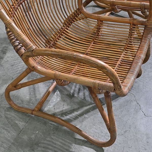 Vintage Stuhl Set von 2 von Shichiro Yamakawa für Yamakawa Rattan