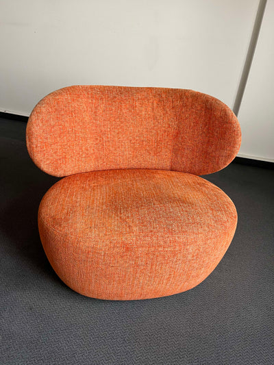 Fauteuil Bao par EOOS pour Walter Knoll, orange