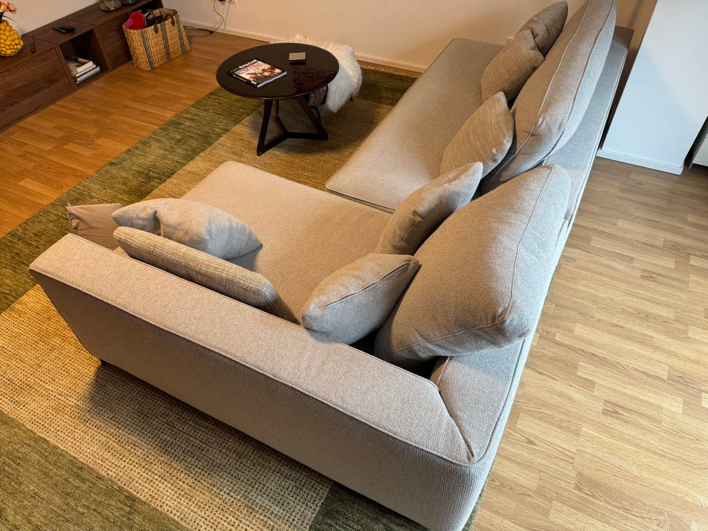 Vintage Modulsofa Albers von Minotti mit Kissenset