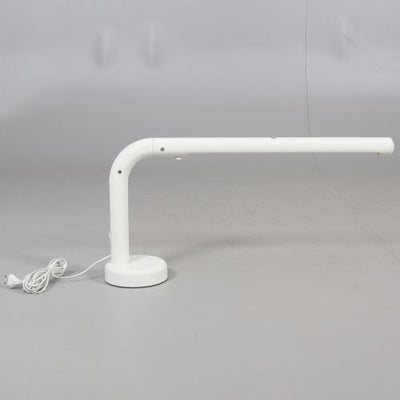 Lampe de table vintage par Anders Pehrson pour Ateljé Lyktan, blanche
