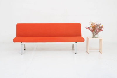 Sofa by Andreas Christen for Lehni orange