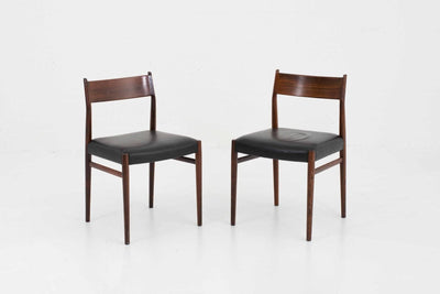 Chaise vintage n° 418 par Arne Vodder pour Sibast Lot de 2