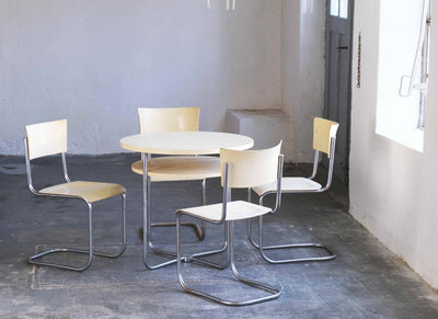 Vintage Bauhaus Sitzgruppe von Marcel Breuer für Thonet Set von 5