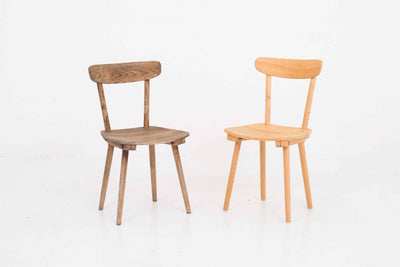 Vintage Stuhl von Jacob Müller für Wohnhilfe mit dunklem Holz
