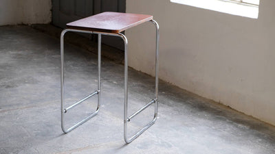 Vintage Beistelltisch Bauhaus Design Bakelitablage