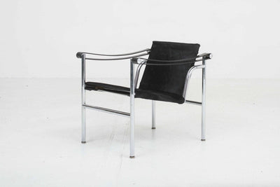 Lounge chair Le Corbusier LC1 by Cassina black new