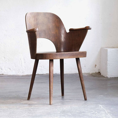 Fauteuil vintage par Oswald Haerdtl pour TON Mid Century