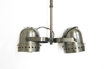 Lampe vintage de Robert et Trix Haussmann pour Weinberg argent