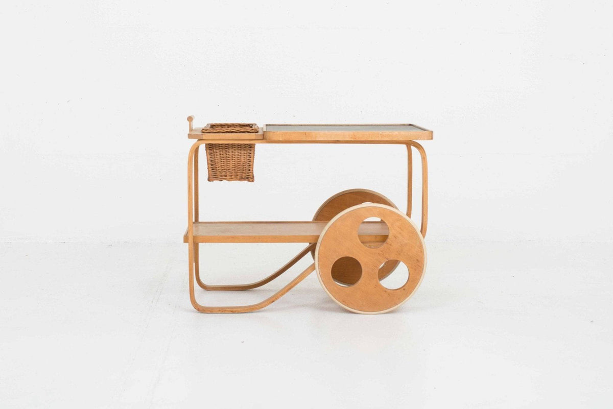 Teewagen von Alvar Aalto- produziert von Horgenglarus für Wohnbedarf - 2nd home